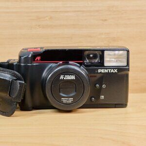 Pentax Zoom 70-S Point and Shoot 35mm Film Camera, Made in Japan